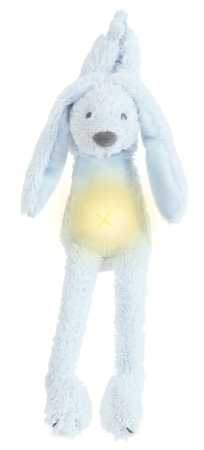 Nachtlicht Hase Richie blau mit Sound 34 cm